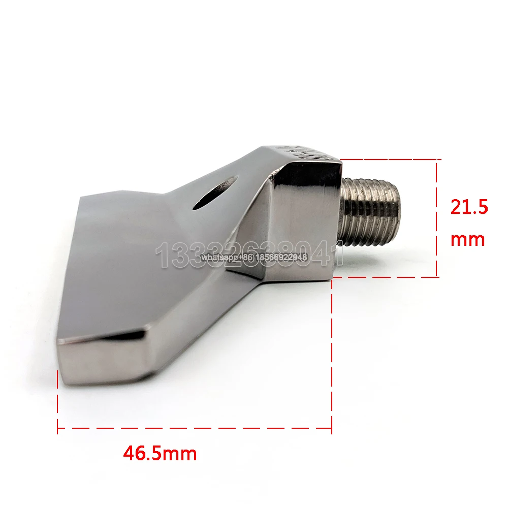 

5pcs/lot 973 Air Knife Nozzle 304 SS 48 Hole Blowing Air Spray Slot Gap Industrial Cleaning, Blowing Wind Air Nozzles