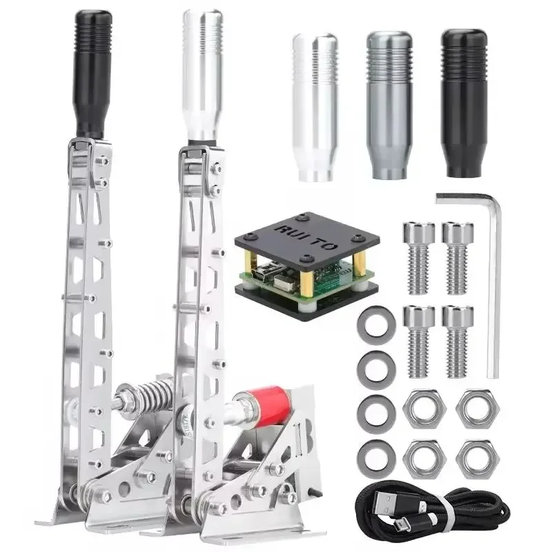 محاكاة سباق فرملة اليد Usb Sim 64bit تحميل خلية ل رالي ألعاب قابلة للتعديل الفرامل ل Logitech G29/G27/G25/ G920T300 T500 RS PC #2