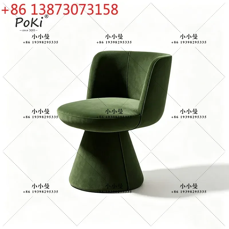 Home bedroom light luxury high-end cloakroom backrest single sofa