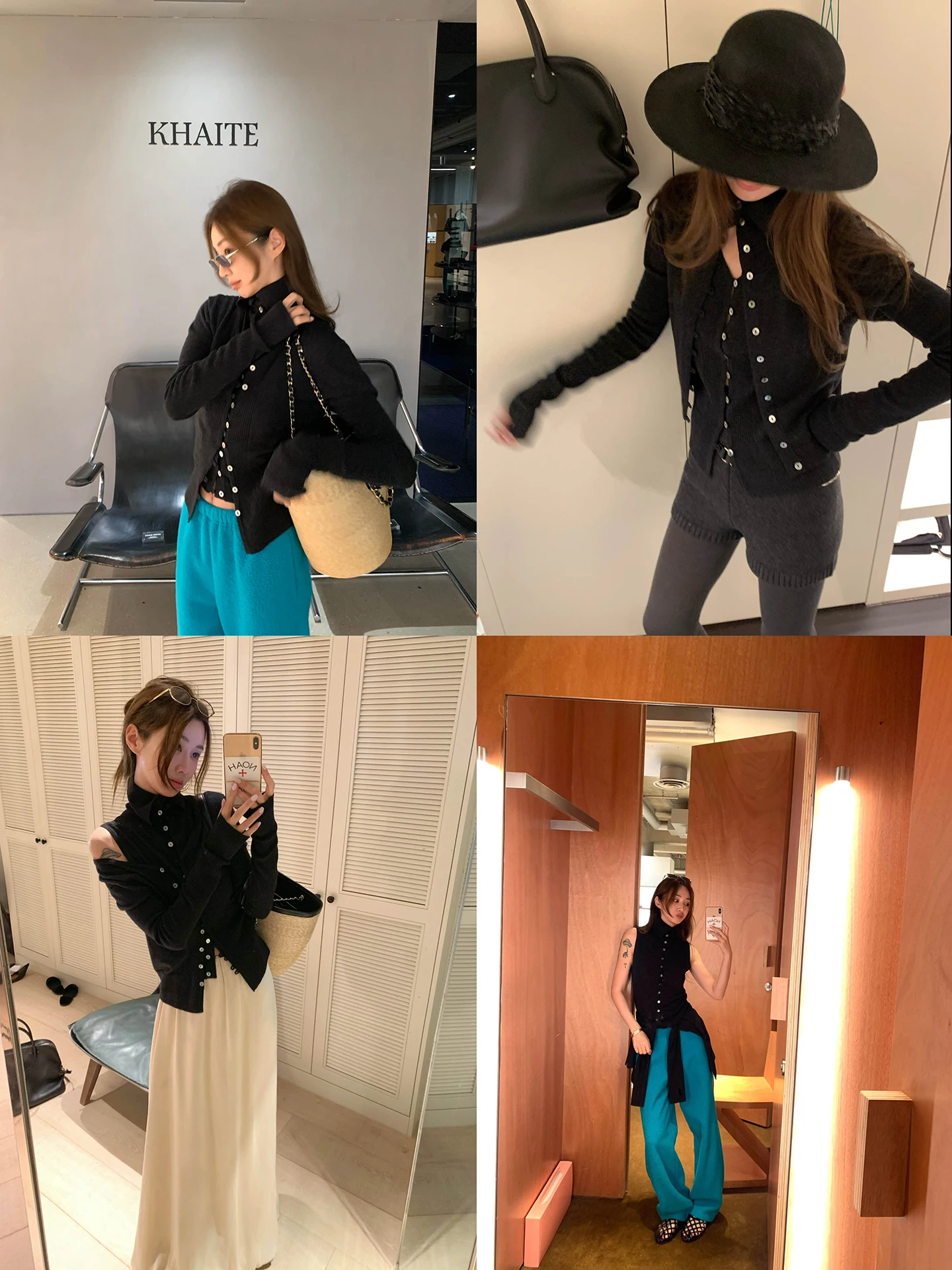 

Комплект из двух предметов Vcruan Aige: вязаный свитер и облегающий костюм для многослойного ношения, весна 2026, модный женский повседневный стиль