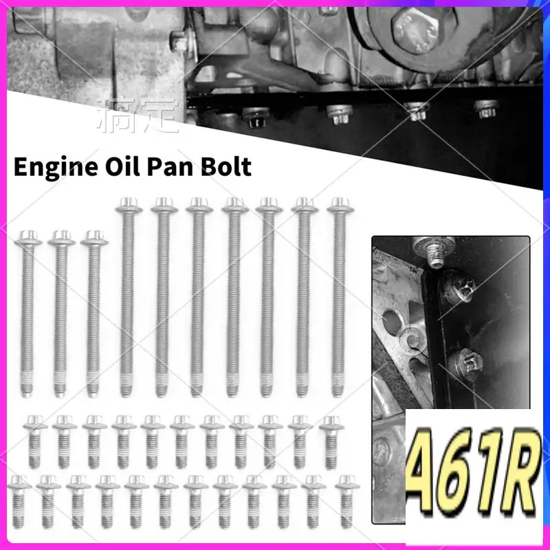 R1-Kit de pernos de tornillos de cacerola de aceite 11132210959 para BMW E81 E87 F20 Kit de pernos de cacerola de aceite de tornillos de coche