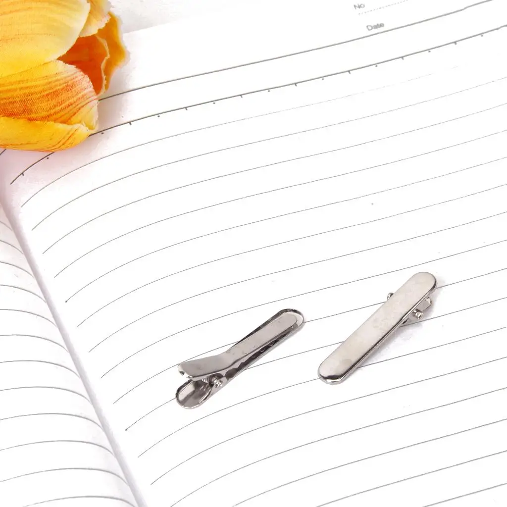 Set of 50 Single Prong Sectioning Pin Clips Clamps for Arts Crafts