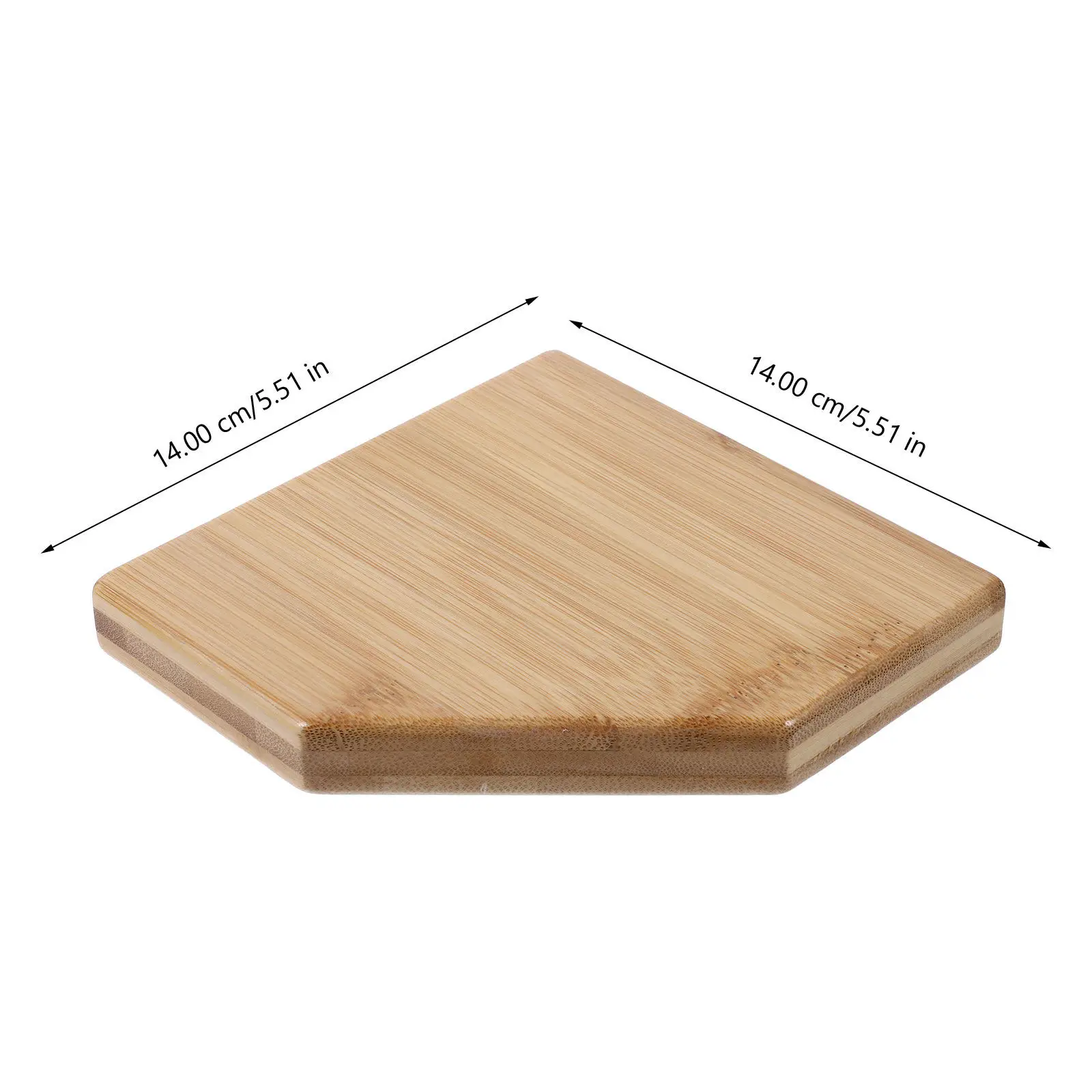 1 set Organizer Storage Rack Display Holder Wall Halloween Christmas New Year Bamboo Shelf Wall Mounted Punch