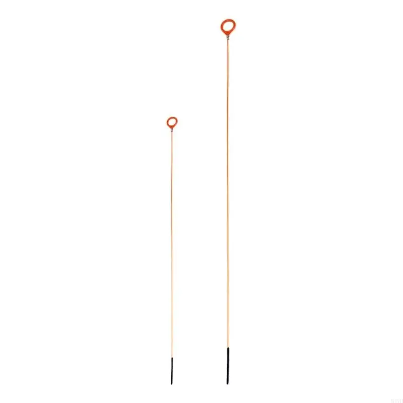 Pipe Cleaner Tool Set, Flexible Hair Pull Rod with Textured Cleaning End for Bathroom Sink and Tub Drain Openings M4YD