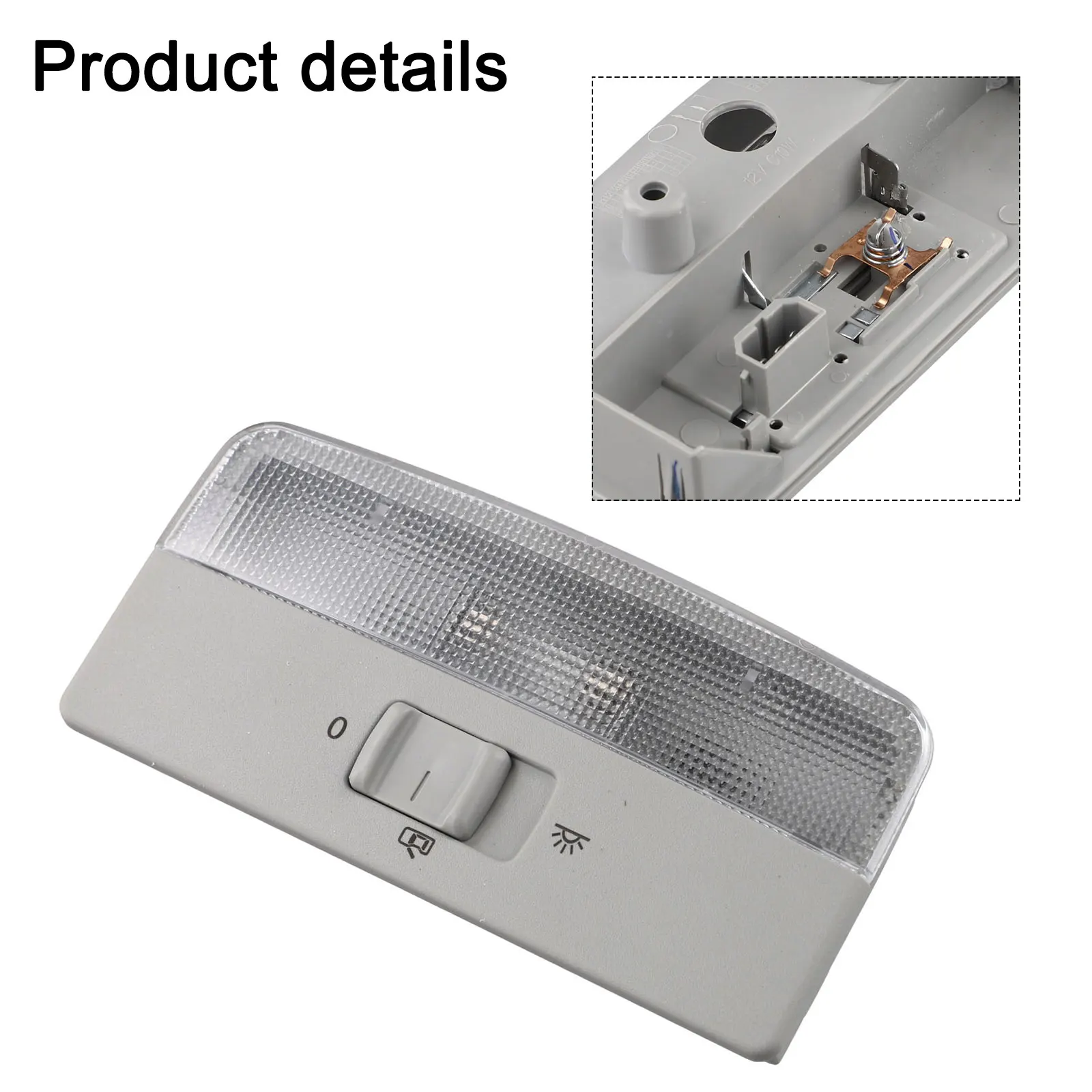 Car Light Dome Light Universality Fitment NO Wear-resistant Car Interior Lighting Accessory As Shown In The Picture