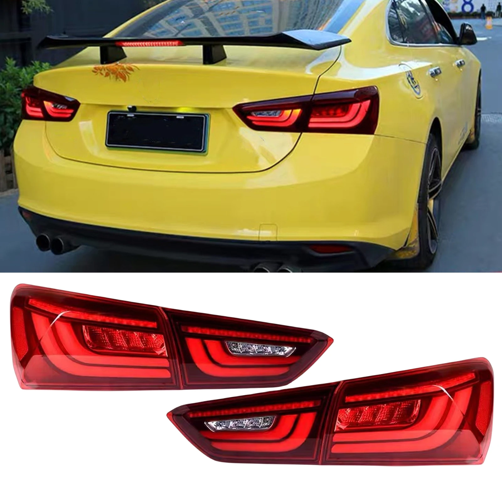 

For Malibu XL 2016-2018 Taillight Taillamp Rear Light Tail Turn Signal Brake Lamp Assembly