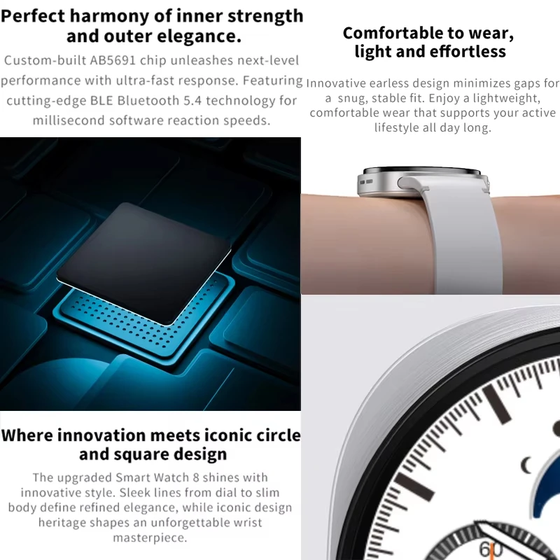 2026 New Ultra classic 8 Mini Women SmartWatch GPS Track Sport Heart Rate Bluetooth Call IP68 Waterproof Men SmartWatch For Gift - view 2