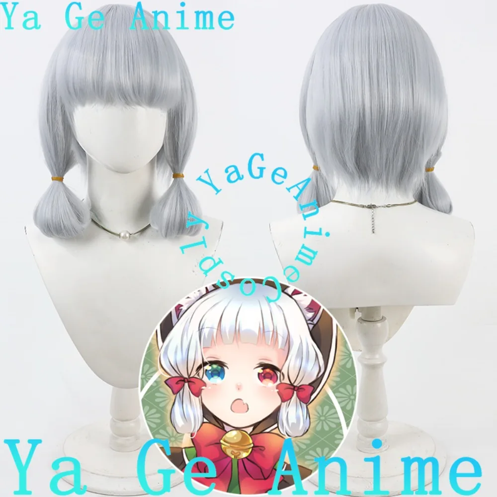 

Ya Ge Anime TETRA Project Maneki Neko Kokorico Cosplay Wig Anime Games Halloween Carnival Party Synthetic Heat Resistant Hair