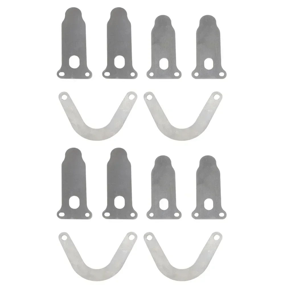12pcs Air Compressor Pump Head Valve Plate U Shaped Small Tongue Shape Tongue Shape Valve Plate For Silent Oil Air Compress