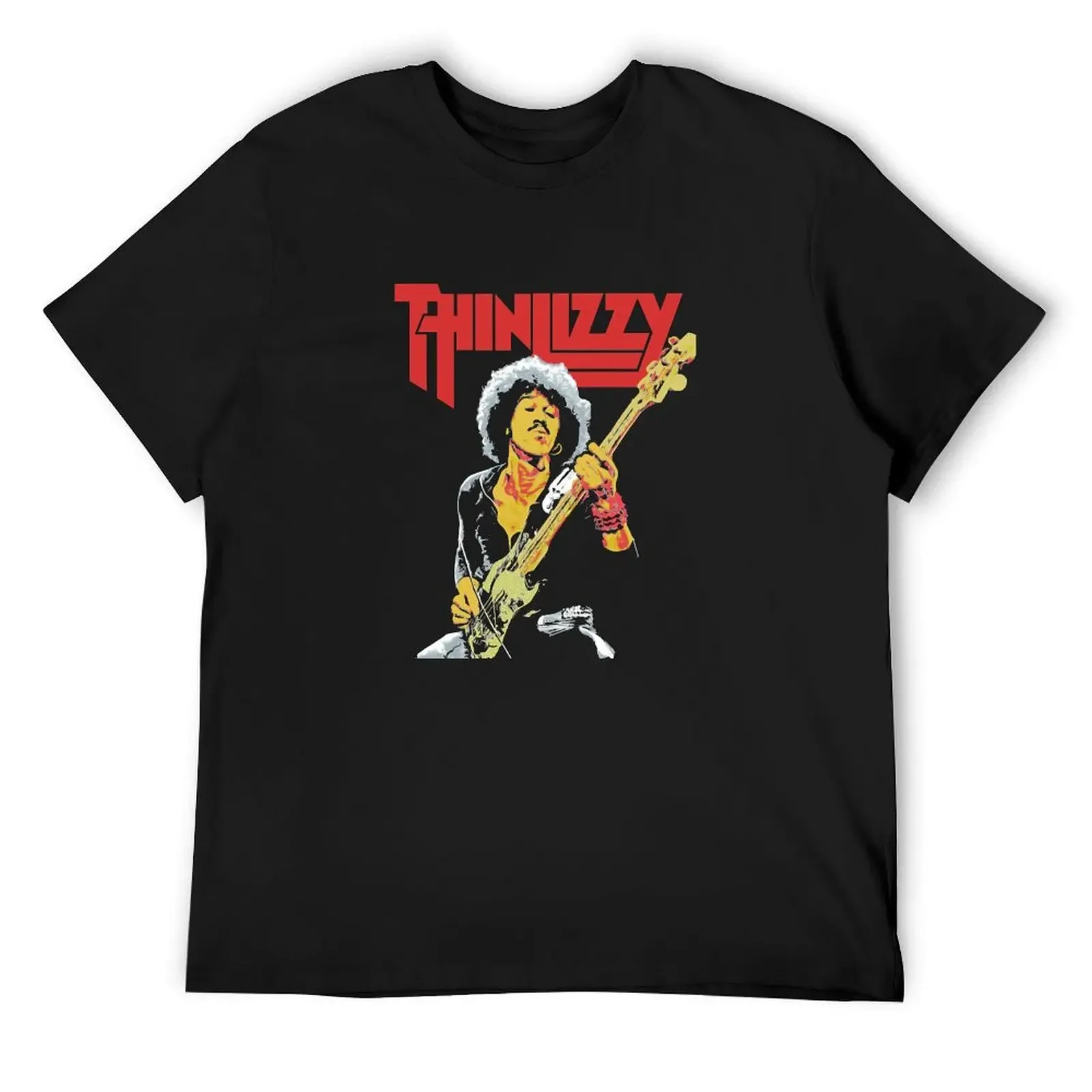 

Thin Lizzy T-Shirt summer clothes Clothing heavyweights mens designer t shirt