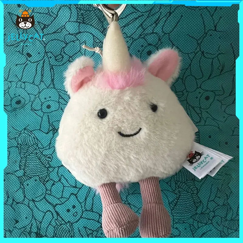 新しいジェリーキャットユニコーン漫画かわいいぬいぐるみペンダント2026新年ギフトは肌に優しく、柔らかく、バッグやキーホルダーに適しています