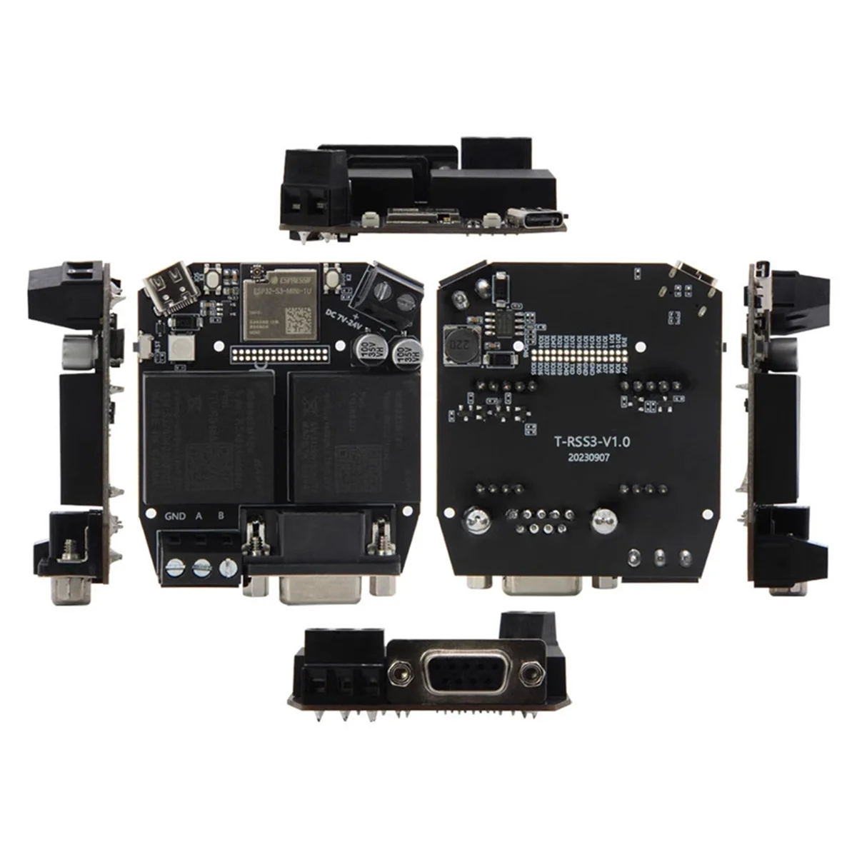 BISMZ T-RSS3 ESP32-S3 開発ボード RS232 RS485 5V モジュールオンボード WS2812 Wi-Fi Bluetooth 5.0 Typs C RSM232MT5V RSM485MT5V