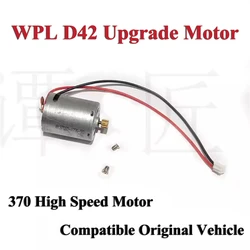 WPL D12 D42 RC Car Spare Parts Upgrade To Retrofit 370 High-speed Motor