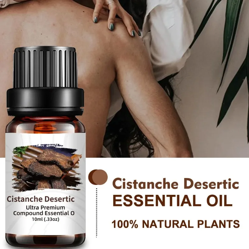 100% Natural Plants Cistanche Desertic Ultra Premium Compound Essential Oil For Blood, Strengthening Muscles, Bones & Anti-aging