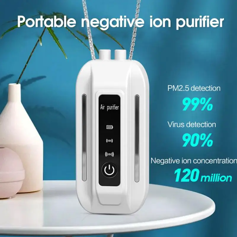 

Air Purifier Negative Ion Practical Multifunctional Universal Durable Car Supplies Household Anion Portable Car Accessories