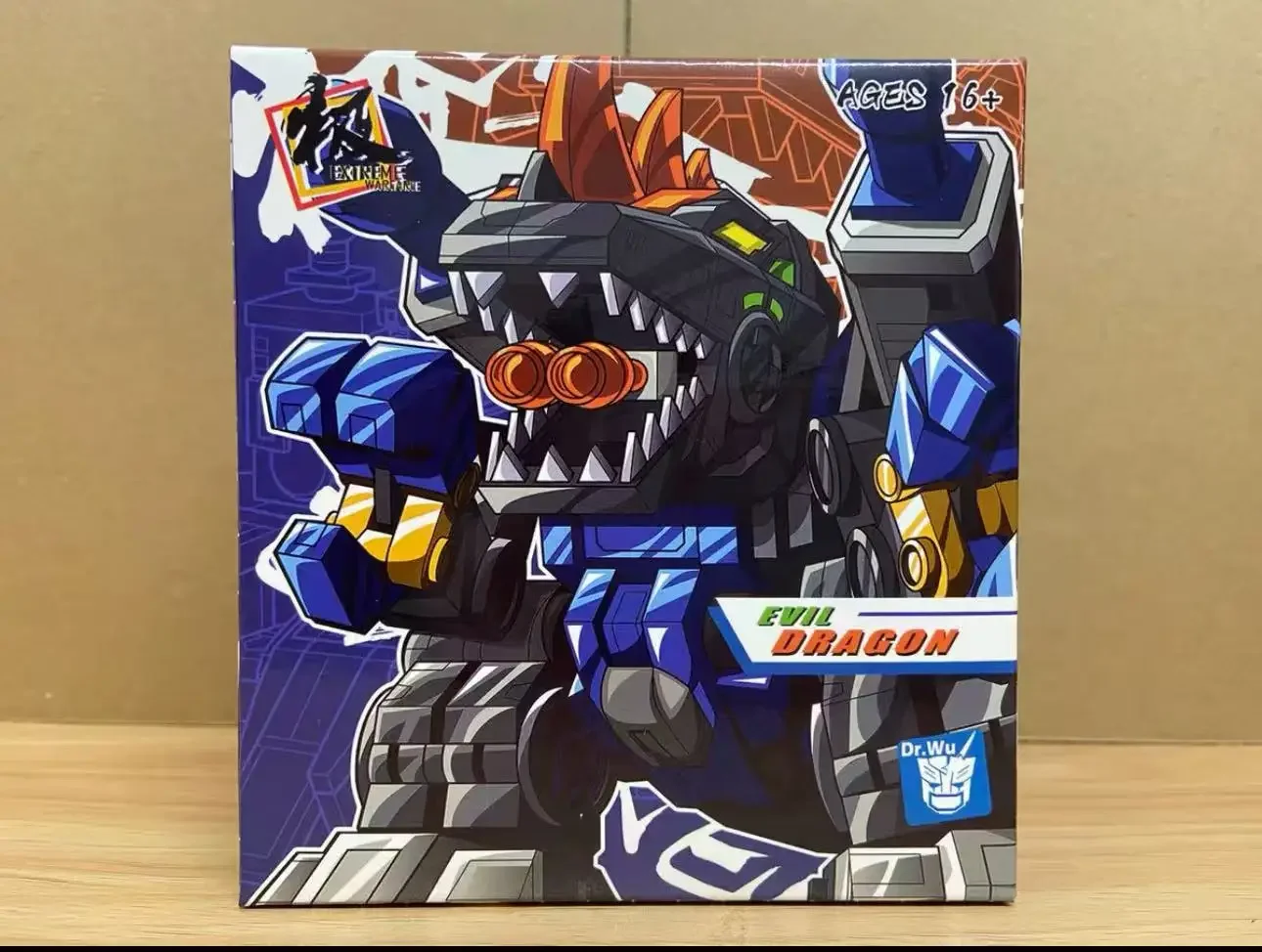 

Доктор Ву DWE-18E Blowing The Sky Оригинальная четырехсменная минимальная масштабная игрушечная модель меха