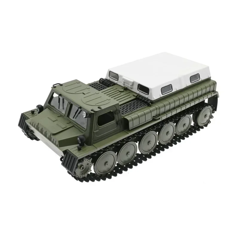 

Full Scale Tracked Transport Vehicle 4wd Tracked Remote Control Vehicle Children Toy Gift Wpl E-1 1/16 Rc Tank 2.4g