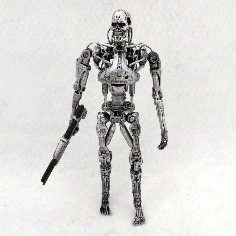 NECA 7 Inch Terminator series T-800 skeleton Movie version PVC joint Movable Action Figure Collectible Model Toy Figures gifts