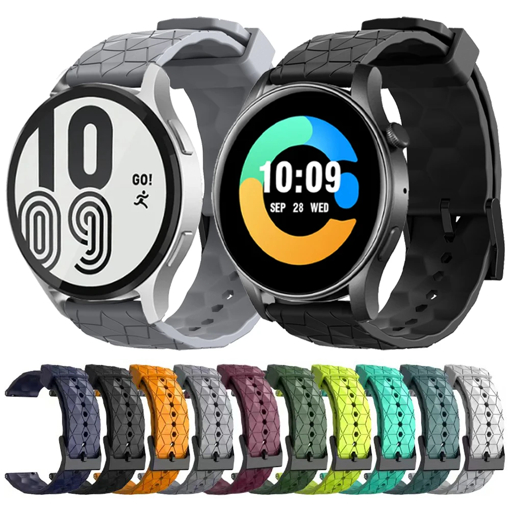 Силиконовый ремешок 22 20 мм для часов COLMI I28 Ultra Band C8 Max/V73/V75 GPS/C61/P73/C81/M42/P71/V70, сменный мягкий браслет