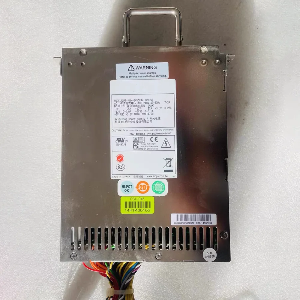 

MRW-3450V-R 450W redundant 1+1 power supply MRW-5450V4V