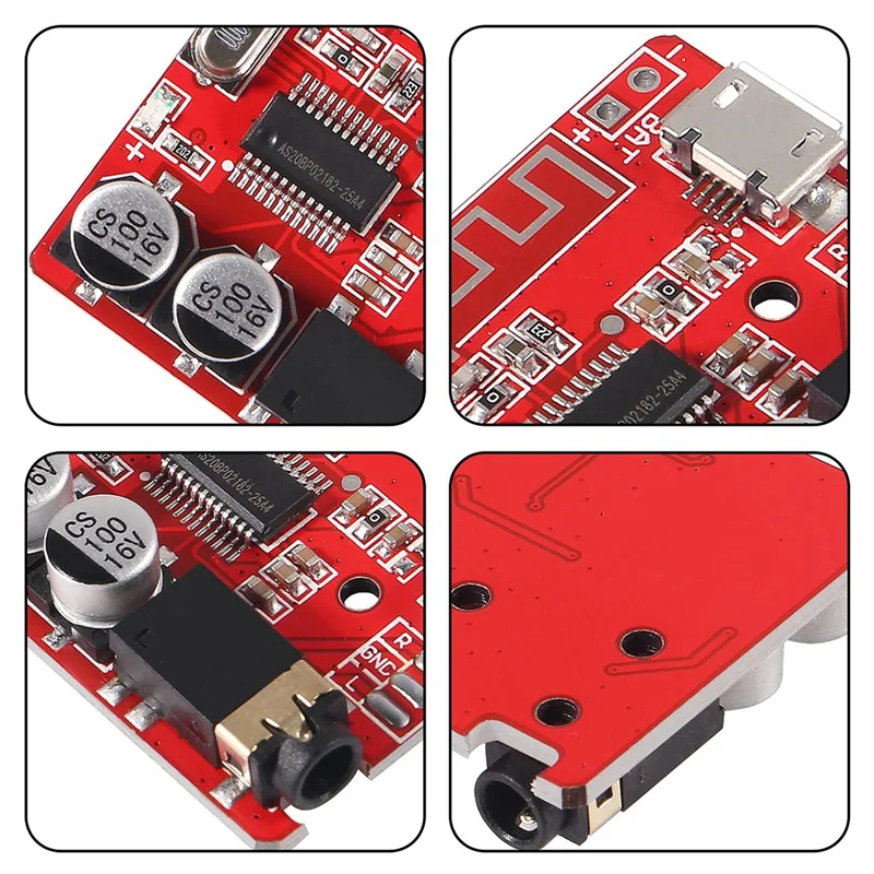 POP-l5Pcs MP3 Bluetooth 4.1 Module amplificateur Mini MP3 carte décodeur sans perte carte amplificateur haut-parleur de voiture