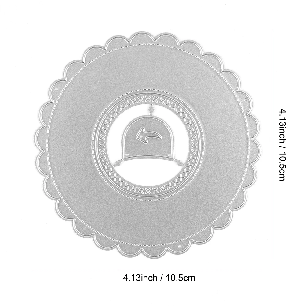 Magic Iris Camera Pull-Tab Add-On Metal Cutting Dies Embossing Diecut For DIY Card Making Scrapbooking Crafting Supplies
