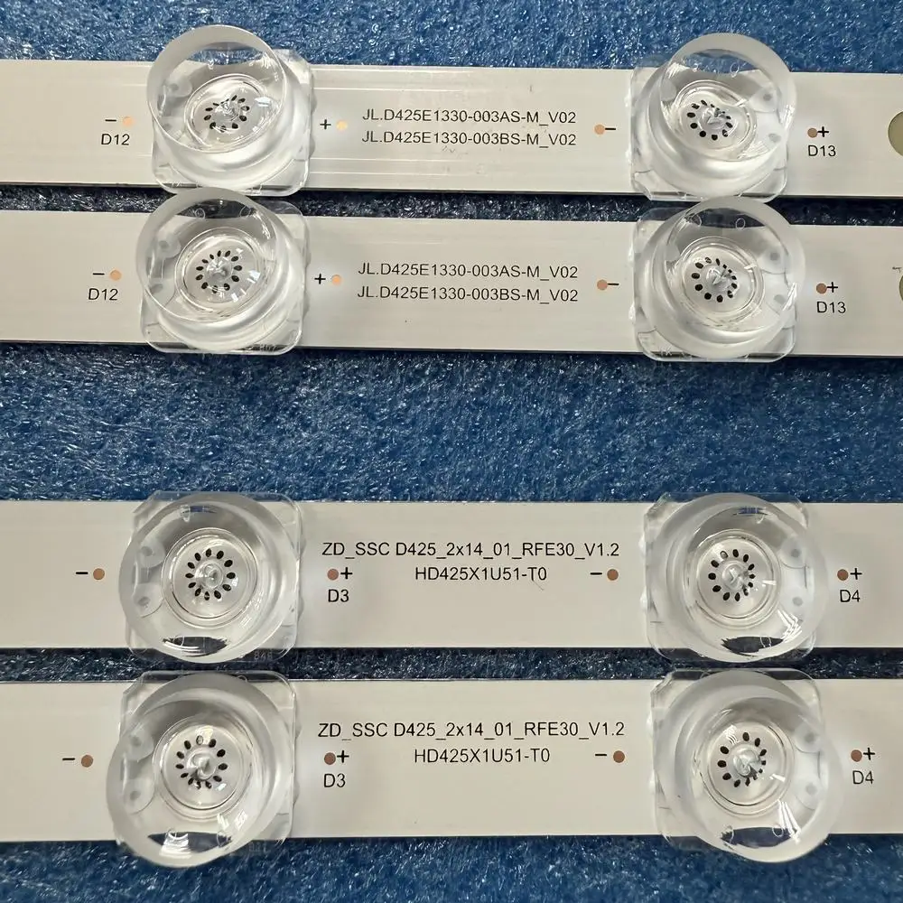 LED Strip 14LED For Hisense 43A7120FX 43H6500G 43R6000GM 43A603AMV 43R6E3 43h6g 43R6090G 43H6570G SVH425A11 HD425X1U81-T0L3