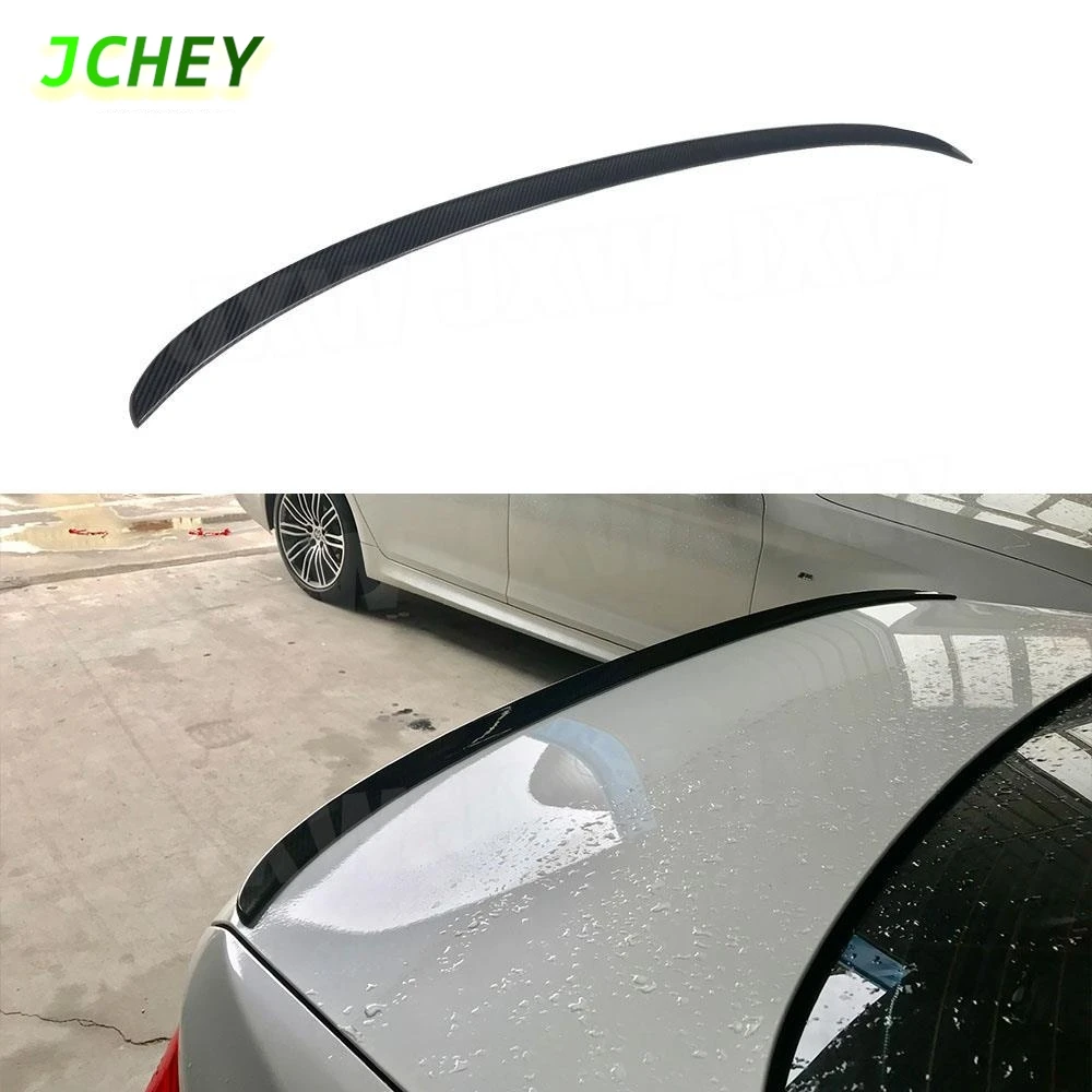 

JCHEY задний спойлер багажника из углеродного волокна, крыло багажника, спойлер для BMW G30, 5 серии 530i 540i F90 M5, седан, 4 двери, 2017-2021 FRP