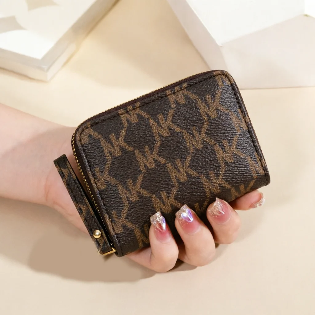 2026 New Classic Old Flower Small Wallet, Women's Mini Wallet, Coin Small Bag, Change Bag, Leather Wallet, Storage Bag, Card Bag