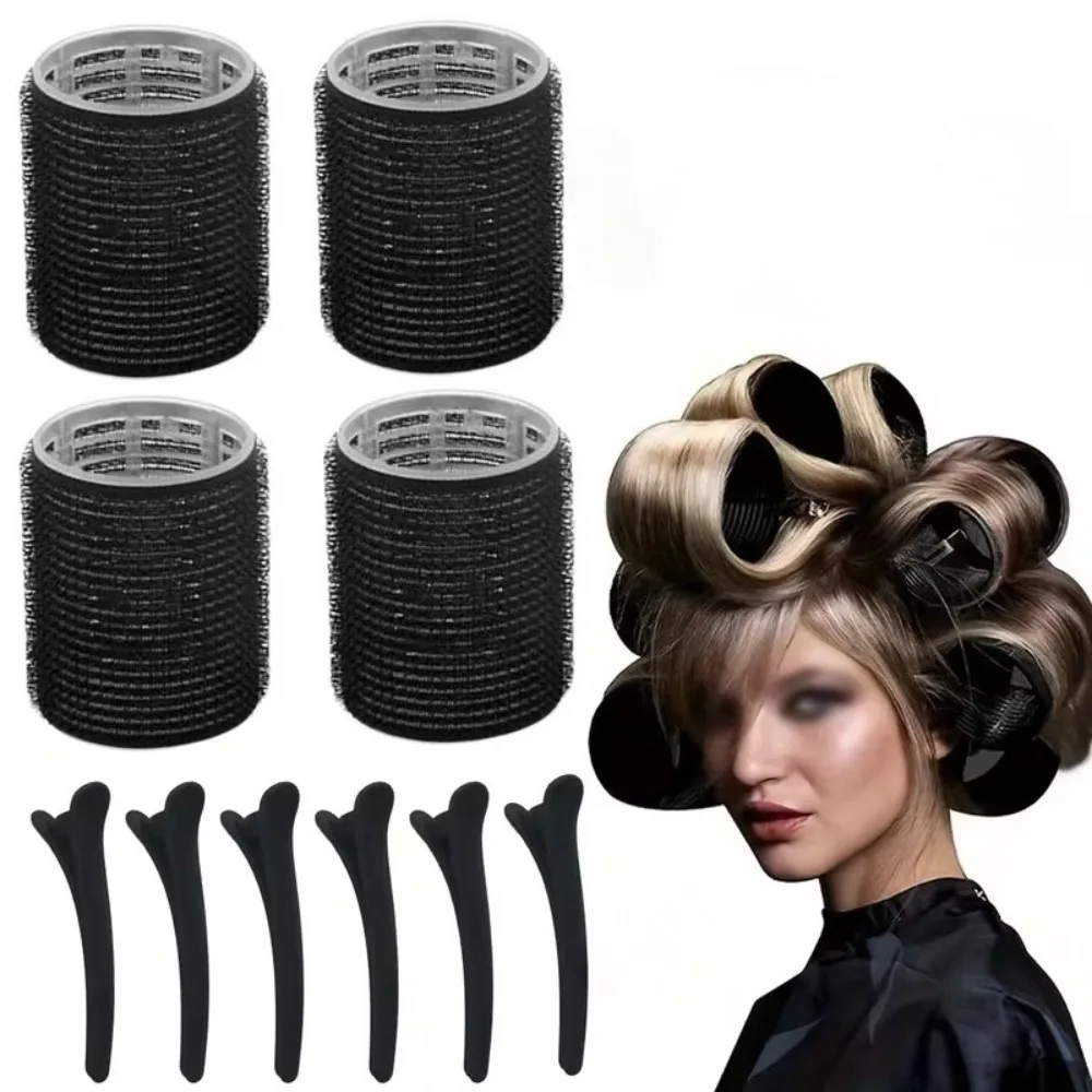 

30PCS Heatless Hair Curlers Rollers with Clips Self Grip Hair Roller Set Women Hairdressing Curler Curl Salon Hair Styling Tools