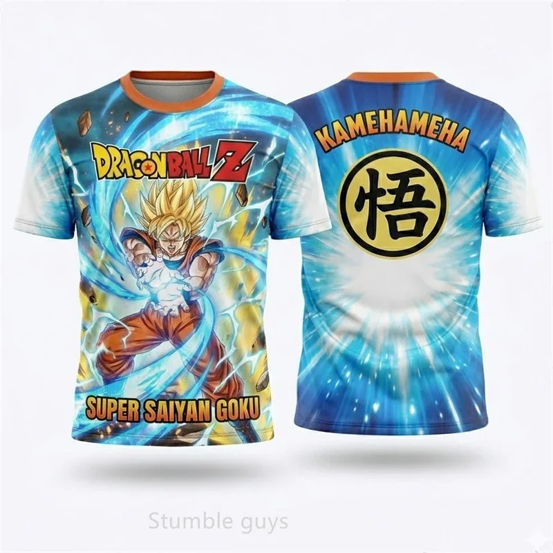 Herren Dragon Ball T-Shirt Jungen Kleidung Mädchen Basketball Trikot Damen Super Saiyan Rose Goku Sportbekleidung