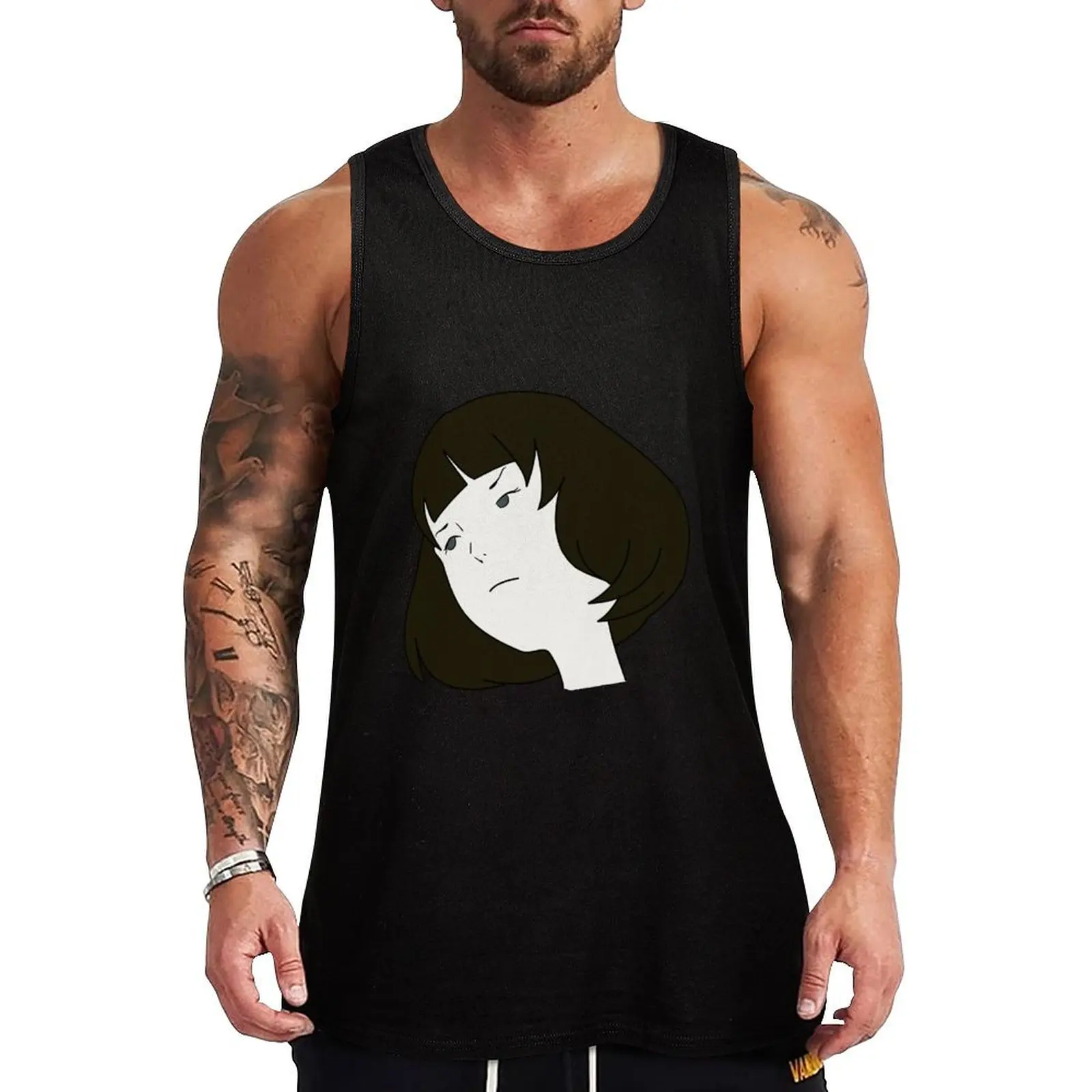 Akashi Tank Top Muscle fit summer 2024 Male clothes Men's sleeveless