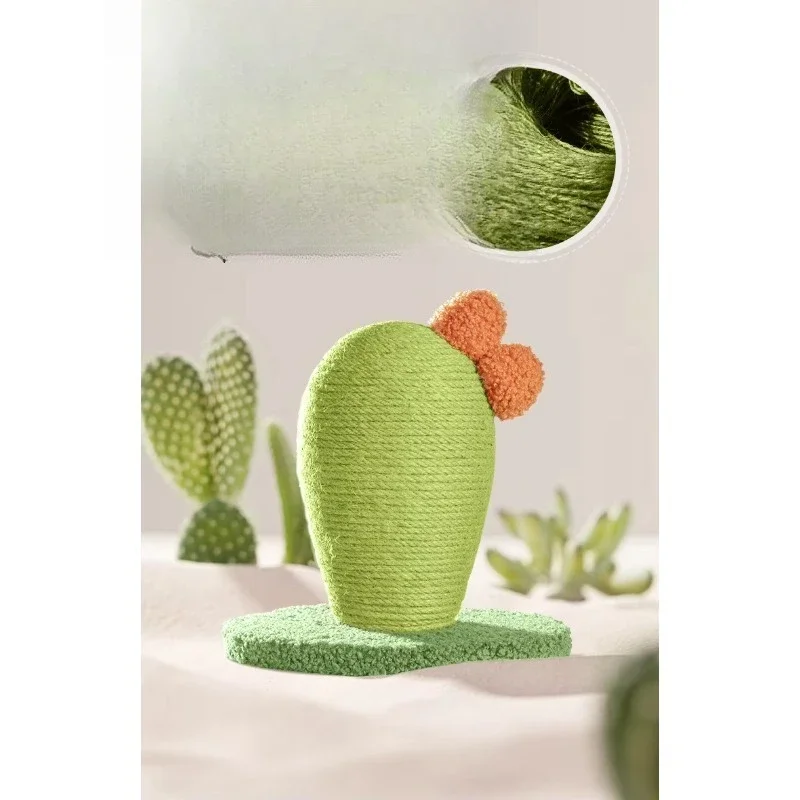 Pretty Cat Scratch Pile Cactus Pet Scratch Pet Cat Climber Cat Toys Grinding Claw