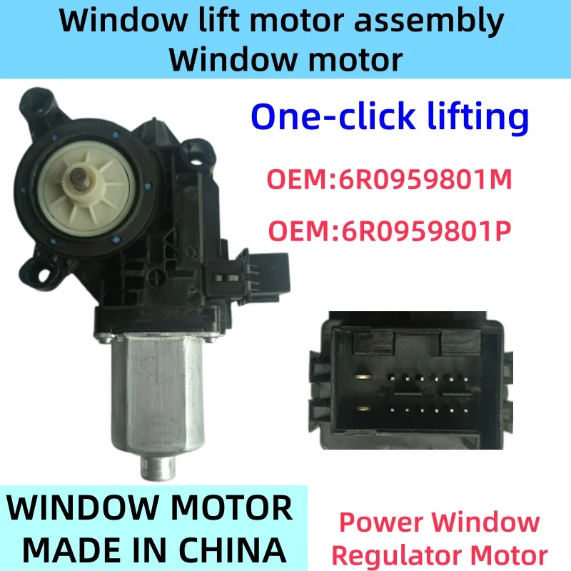 Skoda Fabia Raammechanisme Elektrische Raamlift Jingrui Roomster 6R0959801M 6R0959802M 6R0959801P 6R0959802P 2011-2018 Raammechanisme