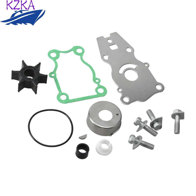 

Набор для ремонта водяного насоса 66T-W0078, для лодочного 2-тактного двигателя Yamaha 40 л.с. или 4-тактный двигатель FT25 F25 F30 F40 66T-W0078-00, сменные детали