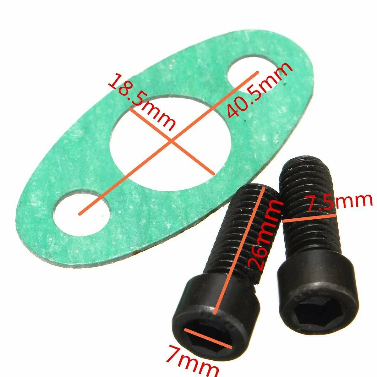 

Прокладка впускного фланца линии подачи масла турбонаддува 4AN 4, фитинг-адаптер для T3 T4 T04E GT40R GT42 GT42R GT42RS