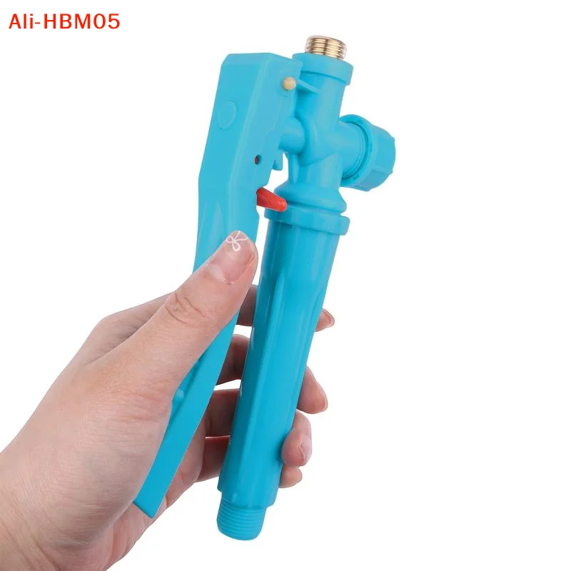 (HB05)Sprayer Handle Trigger Press Switch With Lock Copper Joint For Electric Hand Spraying Garden Agricultural Accessory