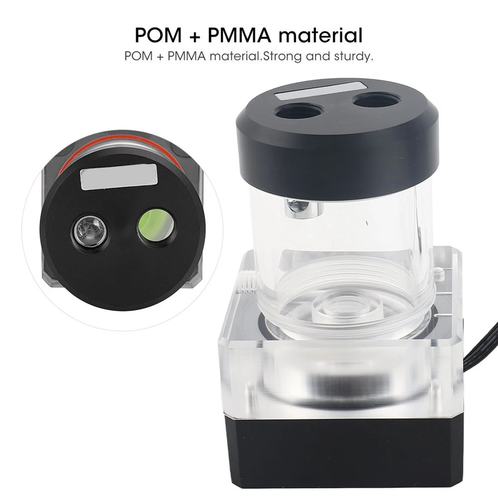 Pompa Combo Komputer Komputer PC Chłodnica Zintegrowana Wbudowana Odpiania 500L/H - 3 metry wylotu