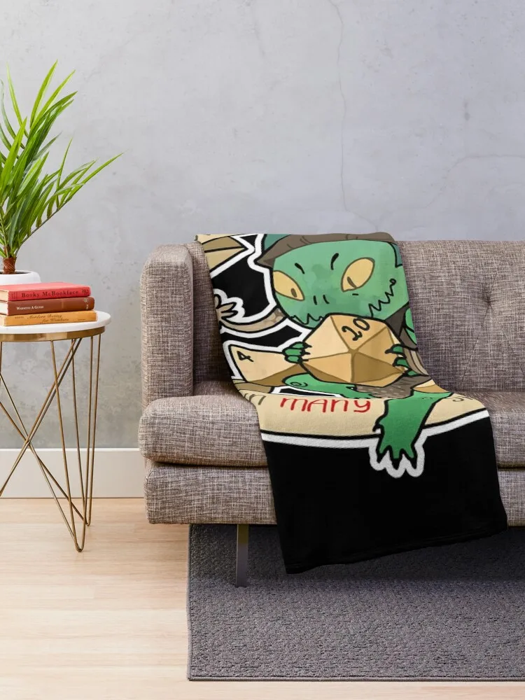 DICE GOBLIN, 1 Throw Blanket