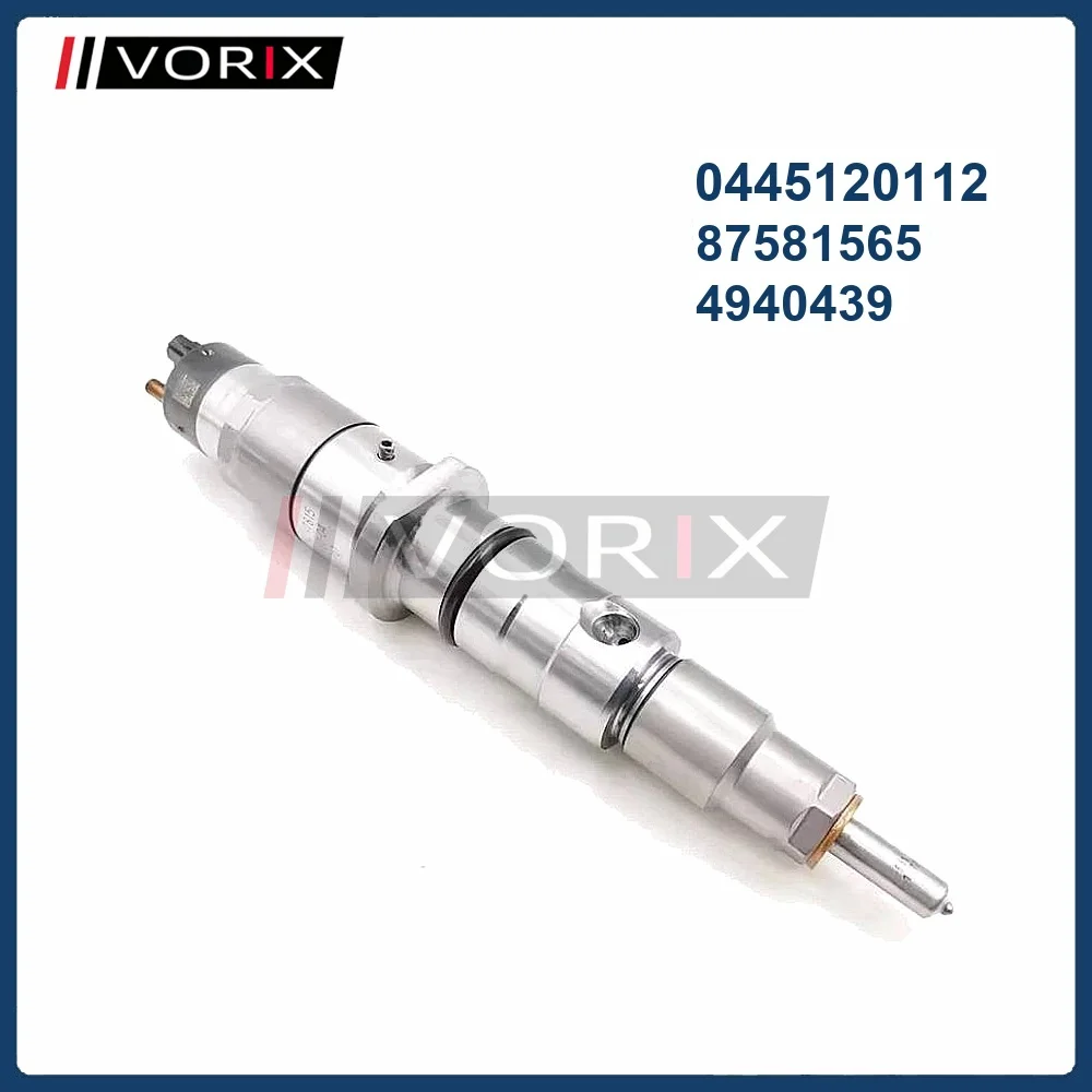 

0445120112 87581565 4940439 Common Rail Diesel Fuel Injector for CASE CUMMINS