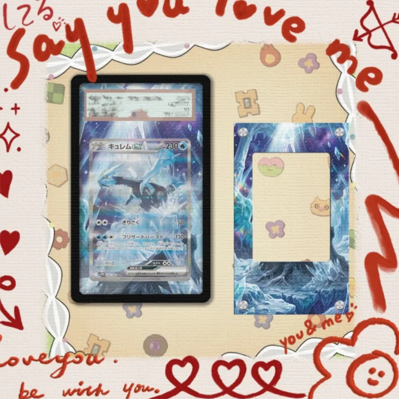 expositor-de-arte-para-cartao-pokemon-kyurem-chaveiro-ptcg-colecionaveis-de-jogos-de-anime-merchandising-de-anime-estojo-protetor-de-acrilico-brinquedos-presente