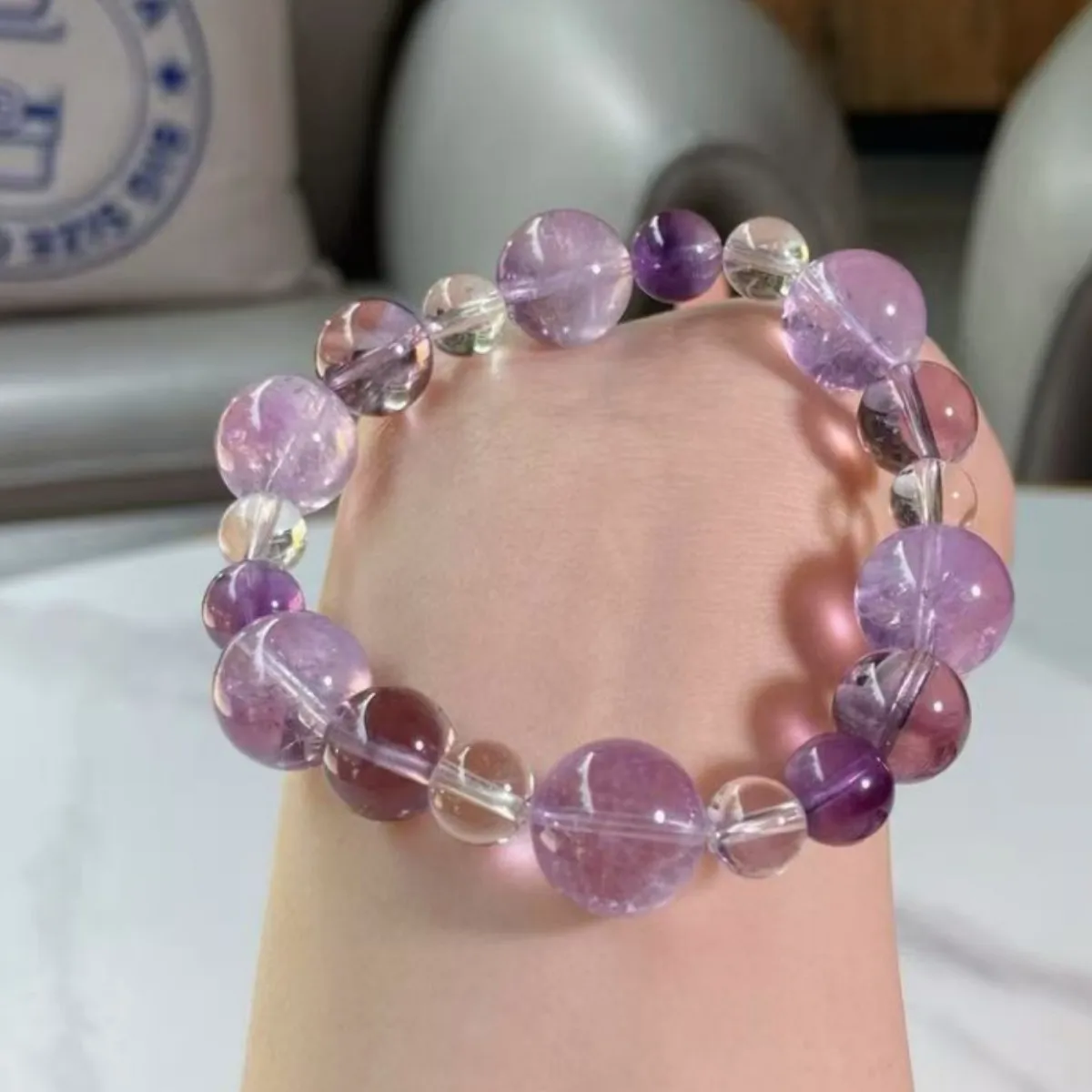 

Natural Amethyst Bracelet,Women's Light Luxury Fashion Design Bracelet