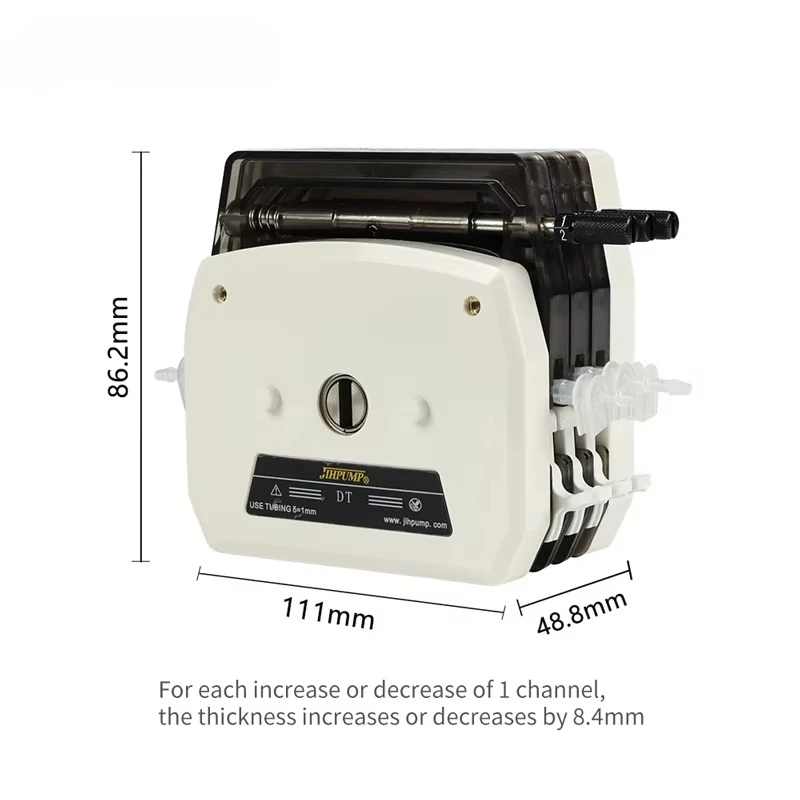 12v 24v Dc 220V Yz15 Micro Mini Parts Only Double Dosing Yz25 Oem Openable for Dual Multichannel Pump Head Peristaltic Pump Head
