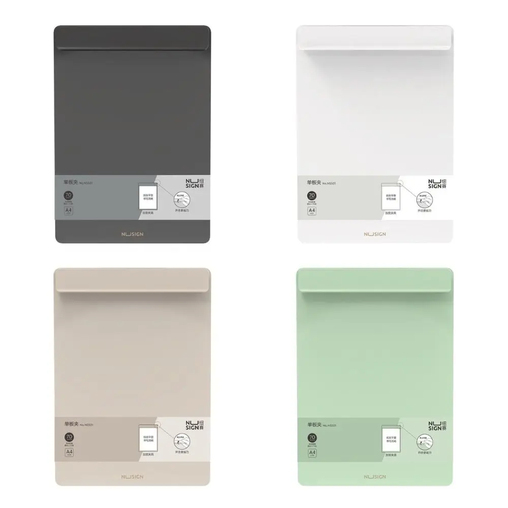 Note Paper Folder Manager Signature Board, Durable Drawing Writing, File Folder Board, Clamp, Sheet Pad, Thicken, A4