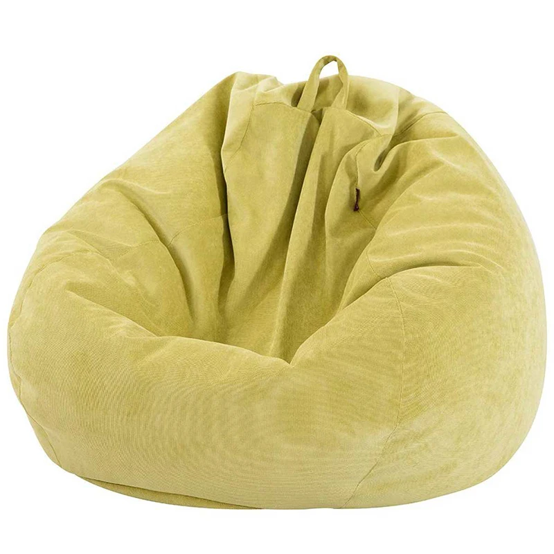 

Lounger Seat Corduroy Bean Bag Puff Lazy Bean Bag Sofas Cover Without Filler Couch Tatami Chairs Covers
