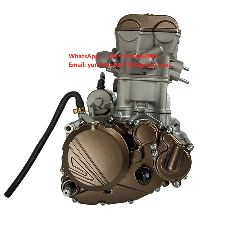 CQJB Loncin Four-stroke Dirt Bike Engine YBS300 Single-cylinder Water-cooled Engine Assembly