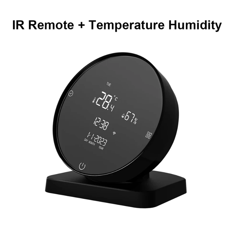 Tuya Wifi Infrared Remote Control, Accurate Display Of Temperature And Humidity, Suitable For Alexa Google Home New