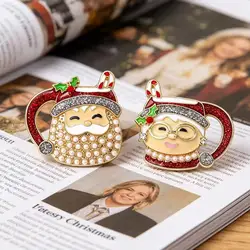 Sweet Cute Christmas Gingerbread Man Earrings 2025 New Year Gifts