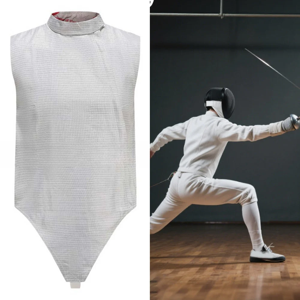 Stable Trigger Scoring Vest Fencing Vest Foil Lame Fencing Lame Jacket Facilitates Wire Connection Suitable For Training