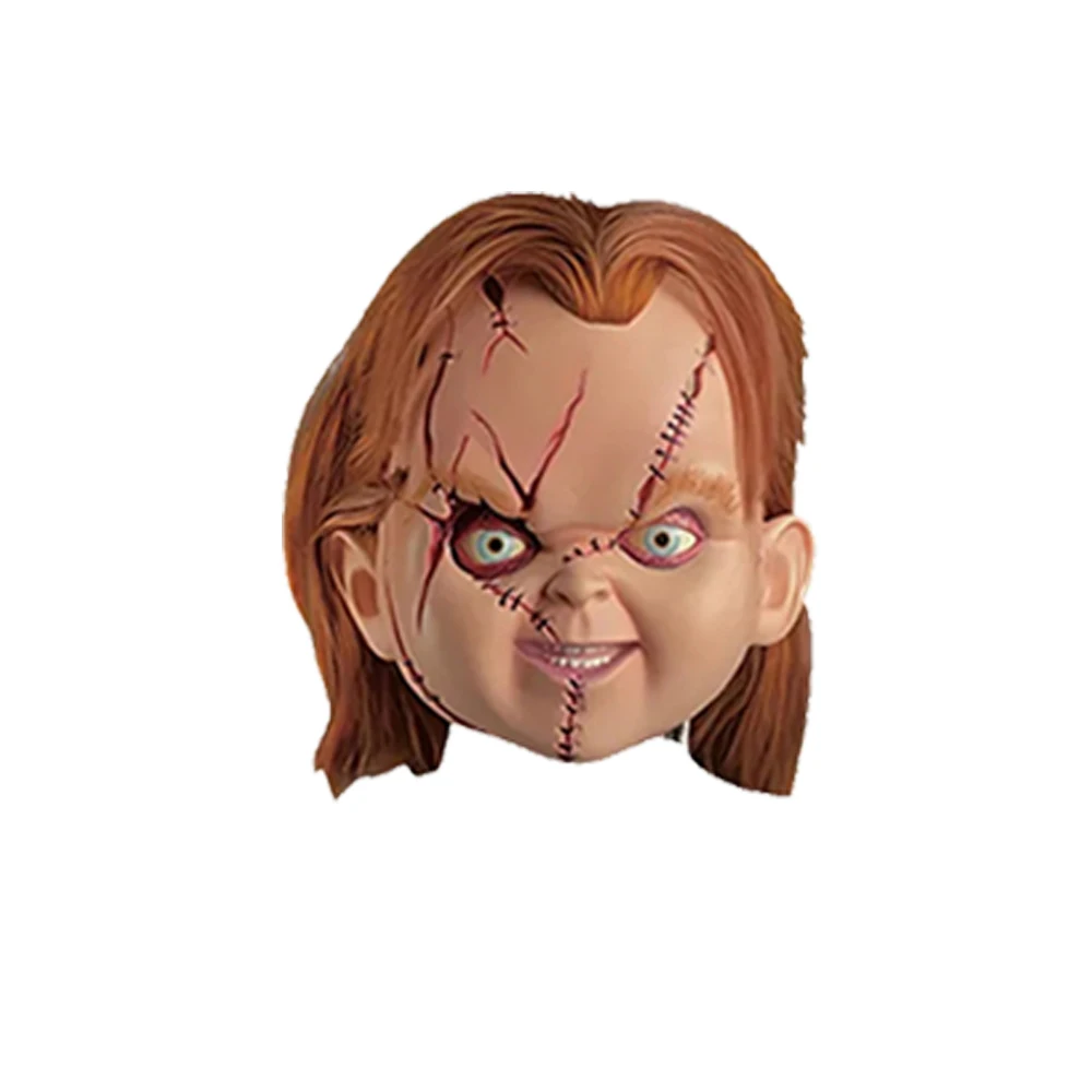 New Halloween Chucky Cosplay Costume Ghost Doll Nightmare Children Dress+mask Sets Kids Boys Girls Costumes Carnival Party Gifts